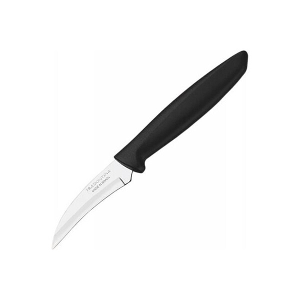 

Кухонный нож Tramontina Plenus для чистви овощей 76 мм Black (23419/103)