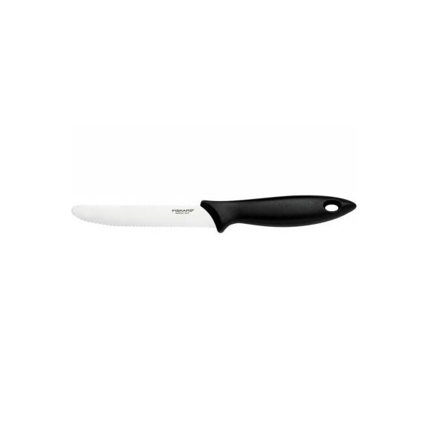 

Кухонный нож Fiskars Essential для томатов 12 см Black (1023779)