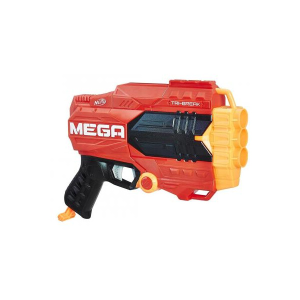 

Игрушечное оружие Hasbro Nerf бластер МЕГА Три-брейк (E0103)