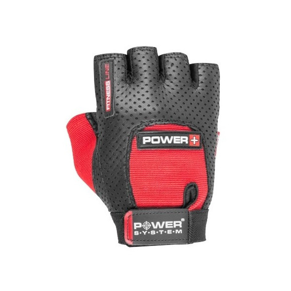 

Перчатки для фитнеса и тяжелой атлетики Power System Power Plus PS-2500 Black/Red L (PS-2500_L_Black-red)