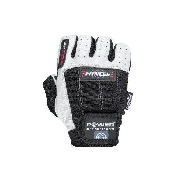 

Перчатки для фитнеса и тяжелой атлетики Power System Fitness PS-2300 Black/White M (PS-2300_M_Black-White)