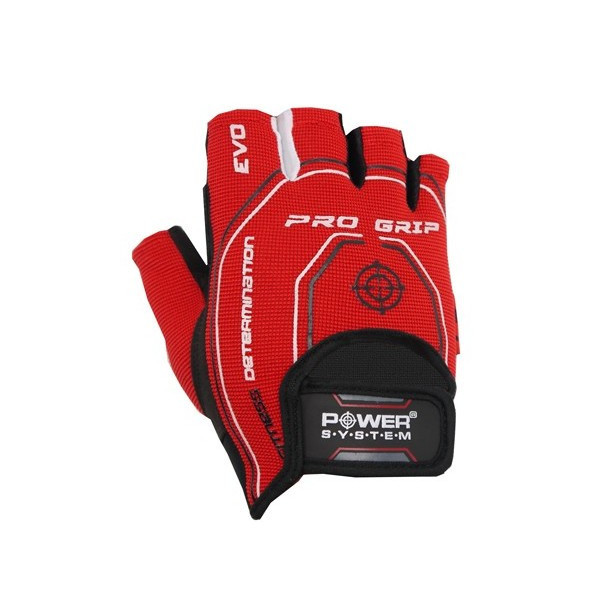 

Перчатки для фитнеса и тяжелой атлетики Power System Pro Grip EVO PS-2250E Red M (PS_2250E_M_Red)