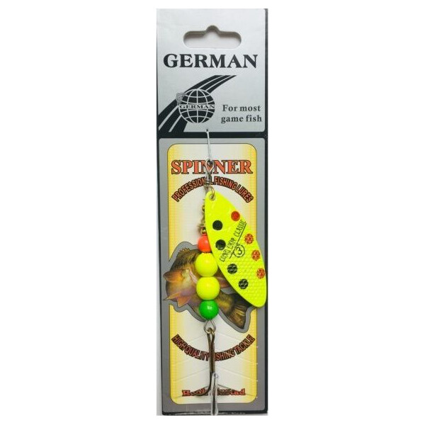 

Блесна вертушка German Sf-3493 (234359)