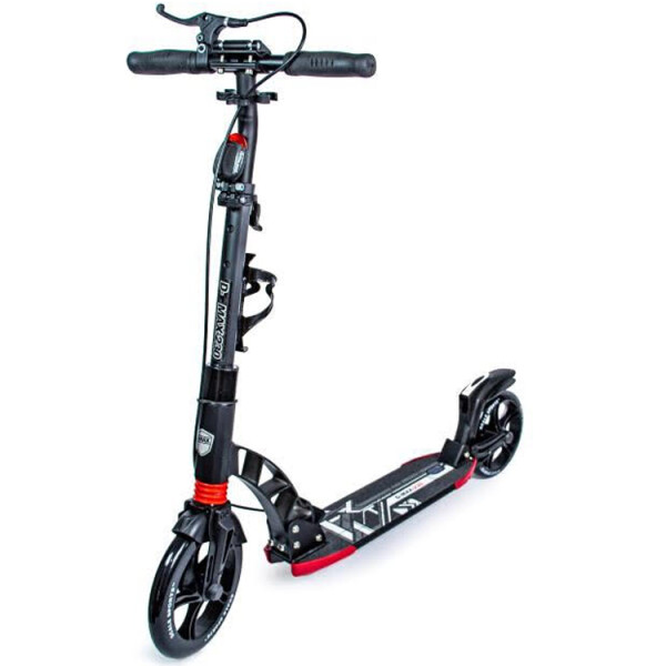 

Двухколесный самокат Scale Sports. D-Max -230. Black. Ручной тормоз!