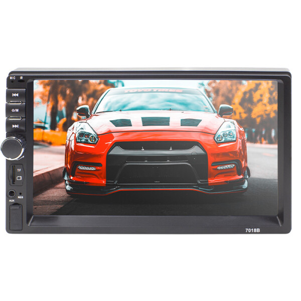 

Автомагнитола Bluetooth 7" Lesko 7018B WinCE 2 Din цветной экран 45 Вт + пульт ДУ