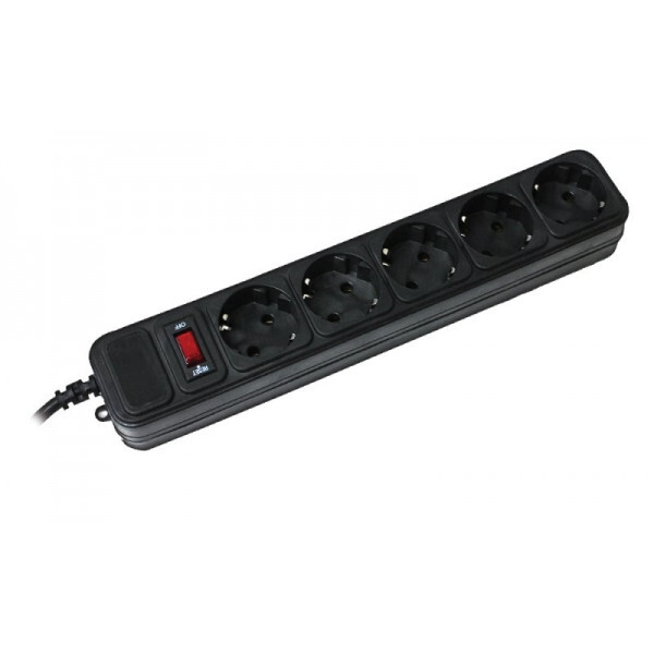 

Фильтр питания Maxxter 3м (SPM5-G-10B) Черный для подключения и питания техники