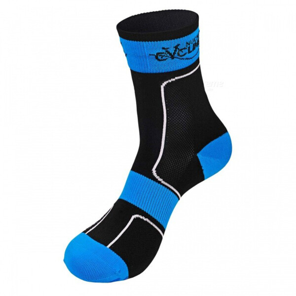 

Спортивные термоноски NUCKILY PF12 Blue + Black теплые нескользящие износостойкие дышащие унисекс