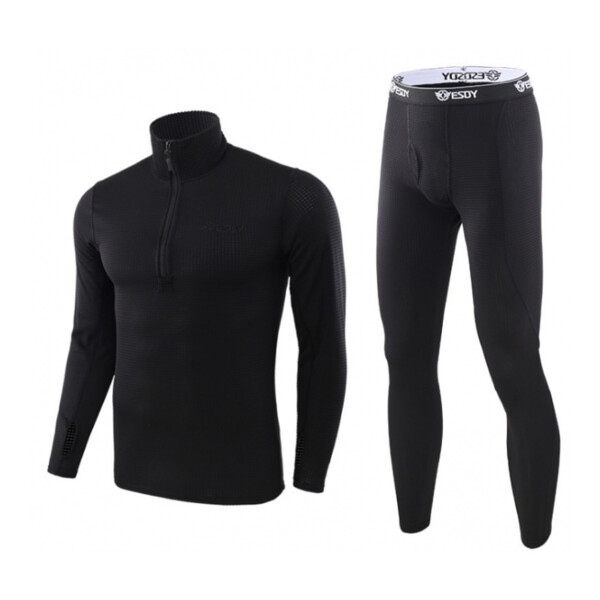 

Мужское термобелье ESDY A154 XL Black спортивное для активного отдыха зимнее теплое
