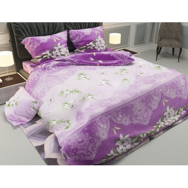 

Уютная Жизнь Лилии на сиреневом Двуспальный 180x215