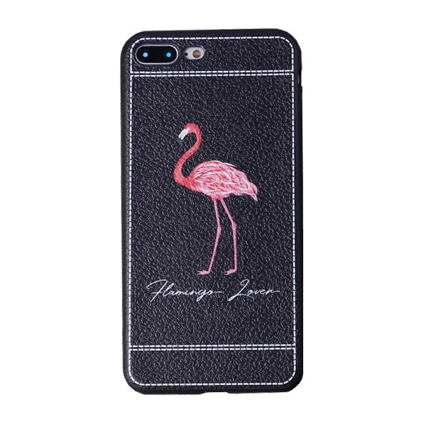 

Чехол накладка xCase на iPhone 6/6s фламинго под кожу №1