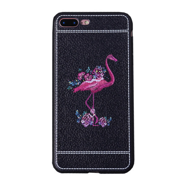

Чехол накладка xCase на iPhone 7 Plus/8 Plus фламинго под кожу №4