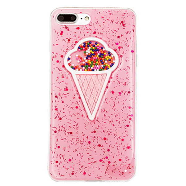 

Чехол накладка xCase на iPhone 7/8/SE 2020 Diamond Ice Cream розовый