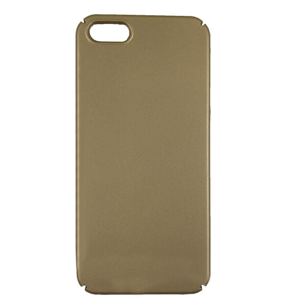

Чехол накладка для iPhone 7/8/SE 2020 PC Soft Touch case золотой