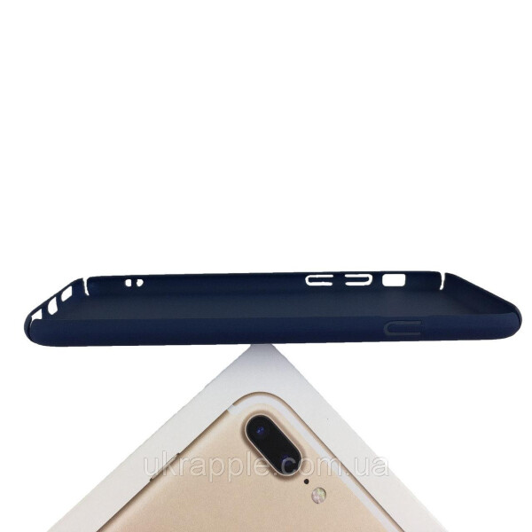 

Чехол накладка для iPhone 7/8/SE 2020 PC Soft Touch case синий