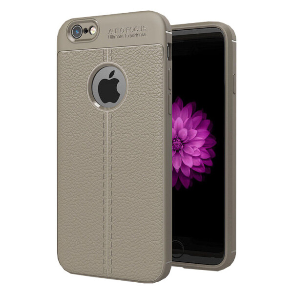 

Чехол накладка xCase на iPhone 6/6s Litchi серый