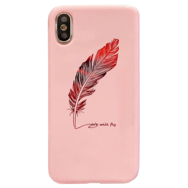 

Чехол накладка xCase на iPhone 6/6s Feather Pink