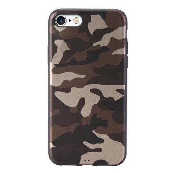 

Чехол накладка xCase на iPhone 6Plus/6Plus Dark brown Camouflage case