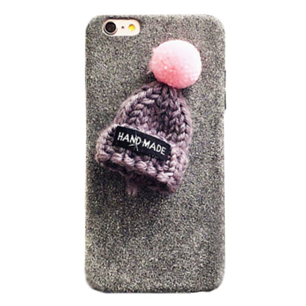 

Чехол накладка xCase на iPhone 7/8/SE 2020 Knitted Hat серый №1