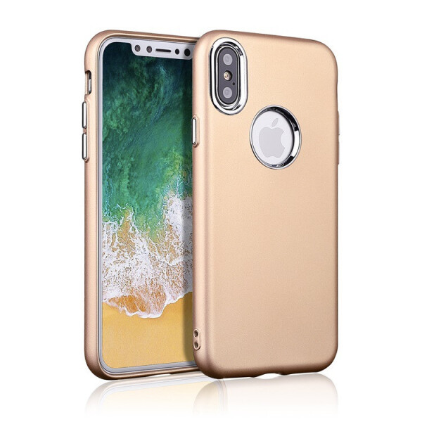 

Чехол накладка xCase на iPhone X/XS Muscle Case Gold