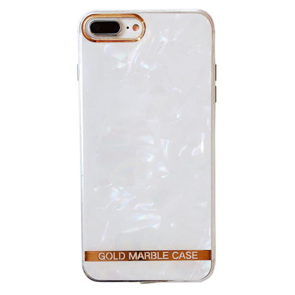 

Чехол накладка xCase на iPhone 6/6s Gold Marble case белый