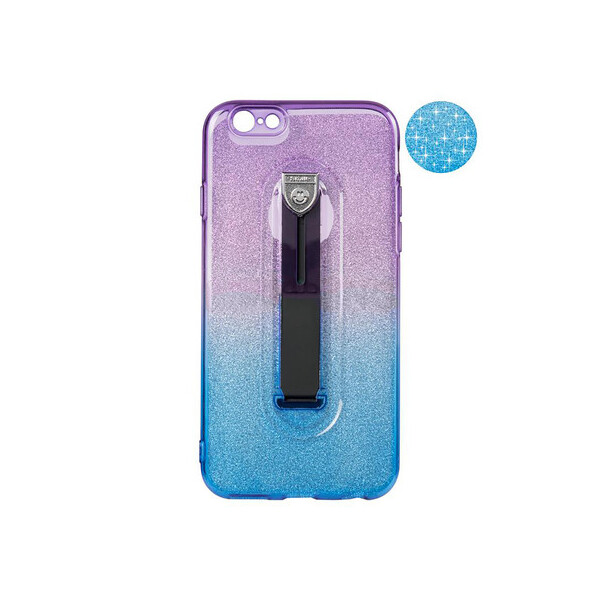 Чехол накладка для iPhone 6/6s Remax Glitter Hold Series Blue/Violet