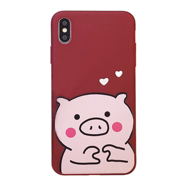 

Чехол накладка xCase для iPhone XR Lovely Piggy №1