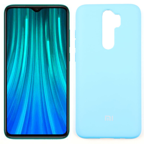 

Чехол силиконовый для Xiaomi Redmi Note 8 Pro Ярко Синий FULL (28168)