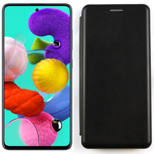 

Чехол Book Cover U-Like Best Samsung A515 Galaxy A51 Black (28677)