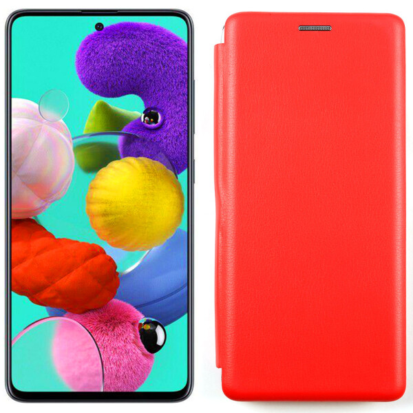 

Чехол Book Cover U-Like Best Samsung A715 Galaxy A71 Red (28682)