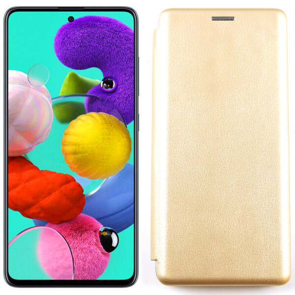 

Чехол Book Cover U-Like Best Samsung A715 Galaxy A71 Gold (28680)