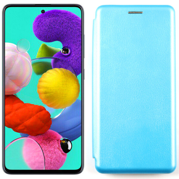 

Чехол Book Cover U-Like Best Samsung A515 Galaxy A51 Blue (28678)