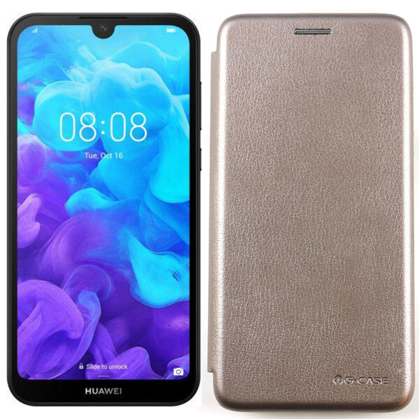 

Чехол Book Cover U-Like Best Huawei Y5 2019 Grey (28728)