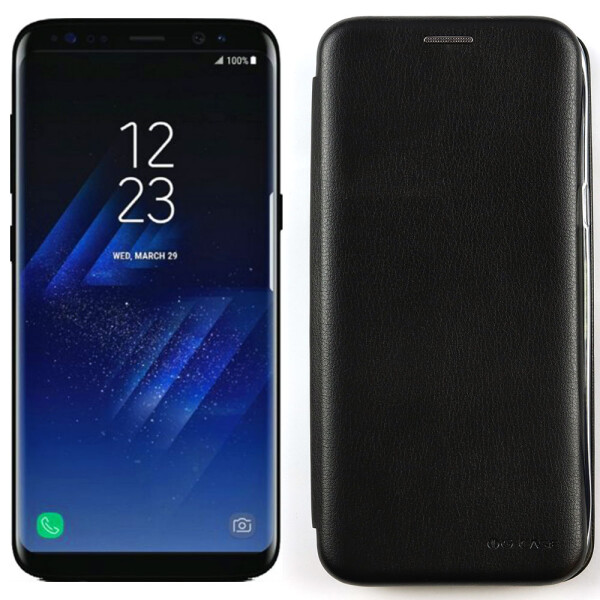 

Чехол Book Cover U-Like Best Samsung G955 Galaxy S8 Plus Black (28734)