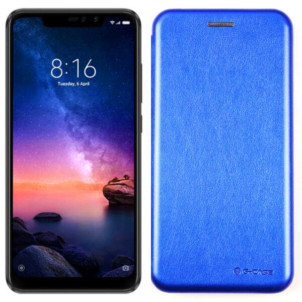 

Чехол книжка U-Like Best для Xiaomi Redmi 6 Pro/Mi A2 Lite Blue (27317)