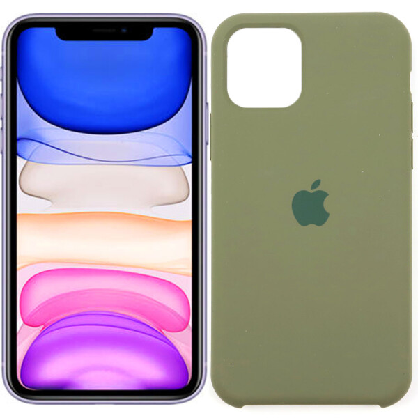 

Чехол силиконовый для iPhone 11 Pro Болотный (27434)