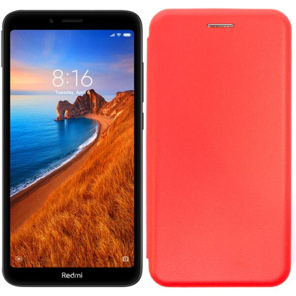 

Чехол книжка U-Like Best для Xiaomi Redmi 7a Red (27490)