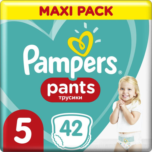 

Подгузники-трусики Pampers Pants размер 5 (12-17 кг), 42 шт (8001090994691)