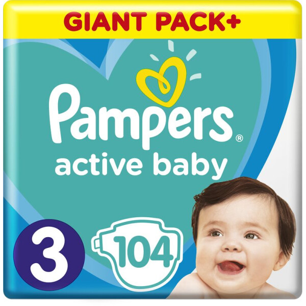 Акція на Подгузники Pampers Active Baby размер 3 (6-10 кг), 104 шт (8001090950215) від Allo UA