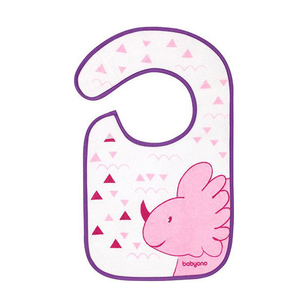 

Махровый водонепроницаемый нагрудник FLAVOUR EXPLORER Babyono Носорог (832)