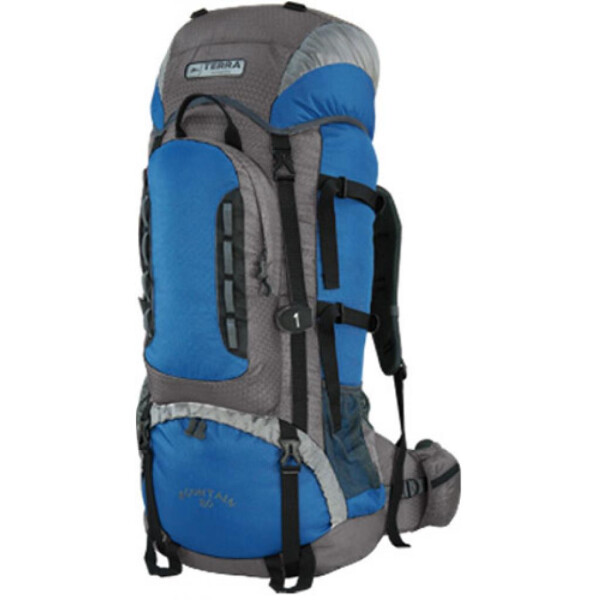 

Рюкзак Terra Incognita Mountain 65 blue / gray (4823081500278)