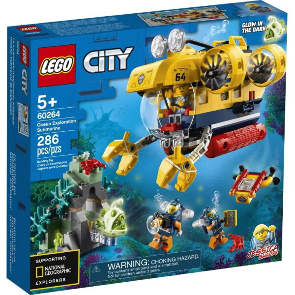 

LEGO® CITY Океан: исследовательская подводная лодка (60264)