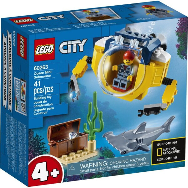 

LEGO CITY Океан: мини-подлодка (60263)