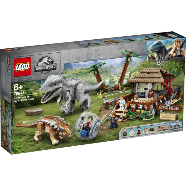 

LEGO Jurassic World Индоминус-рекс против анкилозавра (75941)