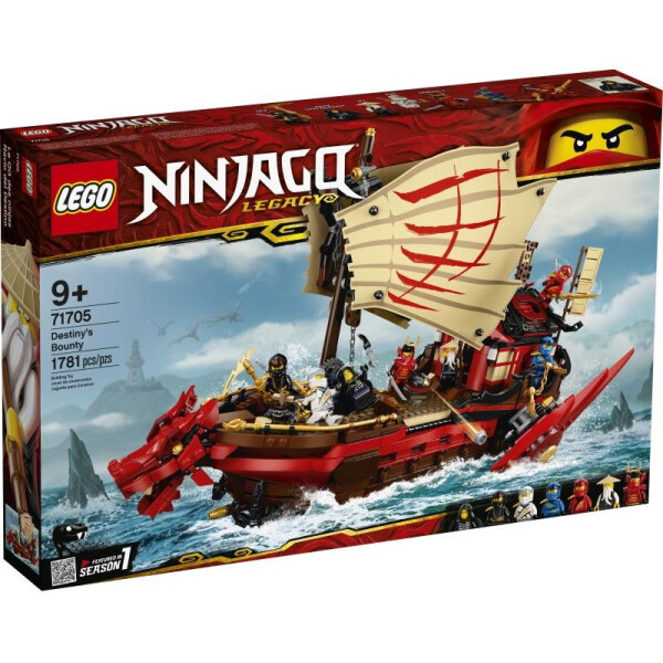 

LEGO Ninjago Летающий корабль Мастера Ву (71705)