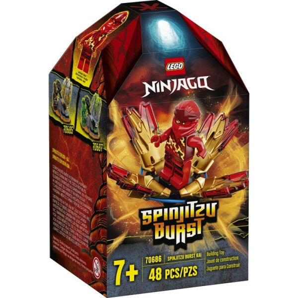 

LEGO® NINJAGO™ Шквал Кружитцу — Кай (70686)