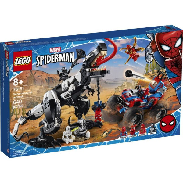 

LEGO® Super Heroes Человек-Паук: Засада на веномозавра (76151)