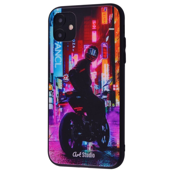 

Чехол-накладка ArtStudio Case CyberPunk Series (HQ Glass+TPU) iPhone 11 02