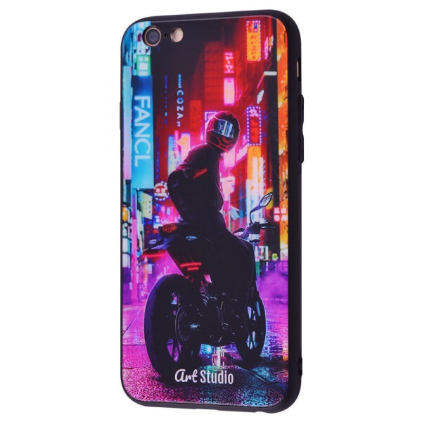

Чехол-накладка ArtStudio Case CyberPunk Series (HQ Glass+TPU) iPhone 6/6s 02