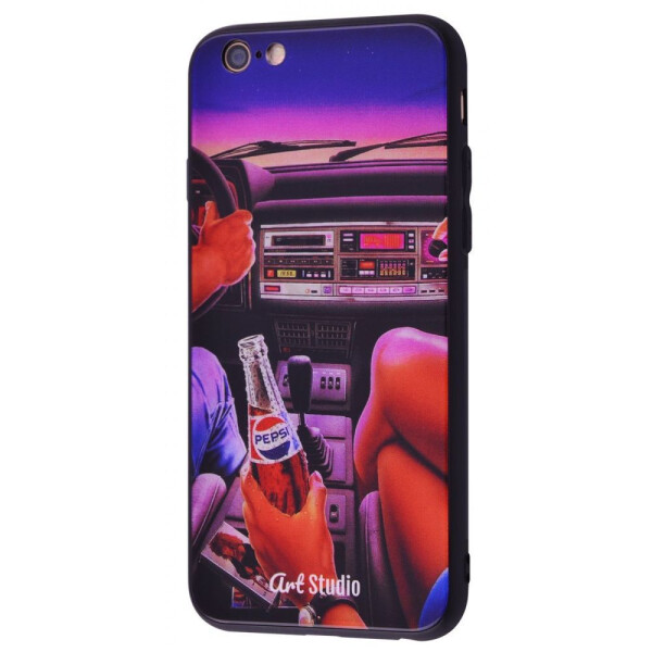 

Чехол-накладка ArtStudio Case CyberPunk Series (HQ Glass+TPU) iPhone 6/6s 08