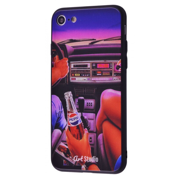

Чехол-накладка ArtStudio Case CyberPunk Series (HQ Glass+TPU) iPhone 7/8/SE 2 08